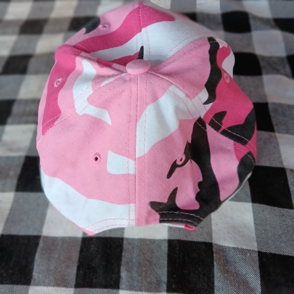 Rothco color camo supreme low profile cap. Pink Camo. 100% Cotton - Picture 2 of 3